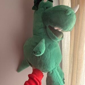 Green Dinosaur Plush Toy NWT